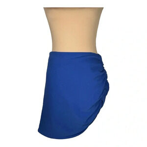 💙 Lovers and Friends Royal Blue Side Ruched Skirt New Sz Medium‎